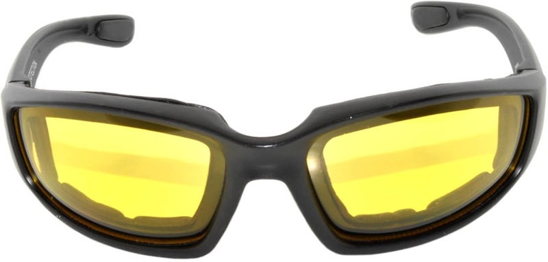 OWL Motorcycle Riding Sport Sunglasses Assorted Color Multipacks, Unisex Foam Padded Wind Blocking Glasses UV400 Protection - Image 3